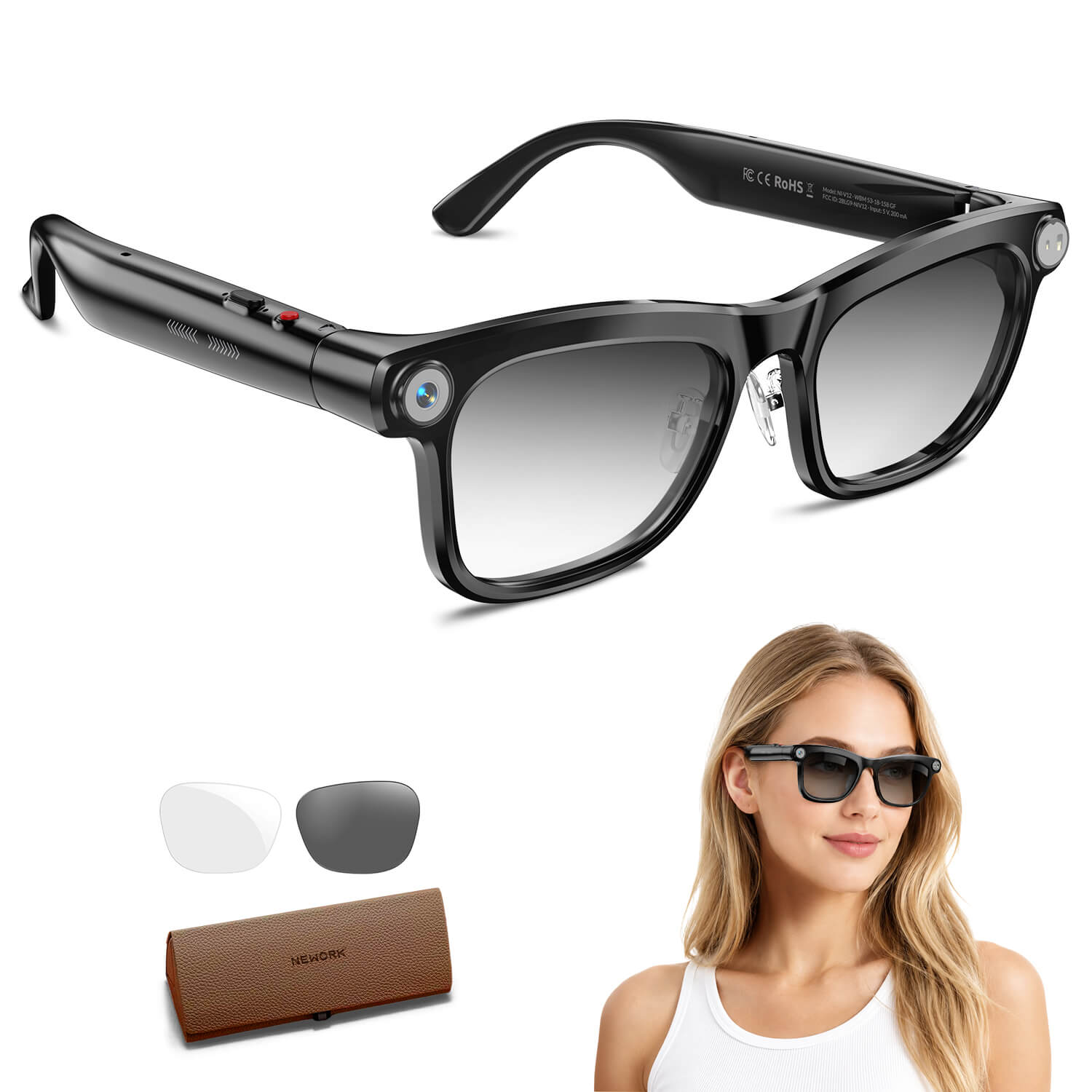 Nework Insight AI Smart Glasses