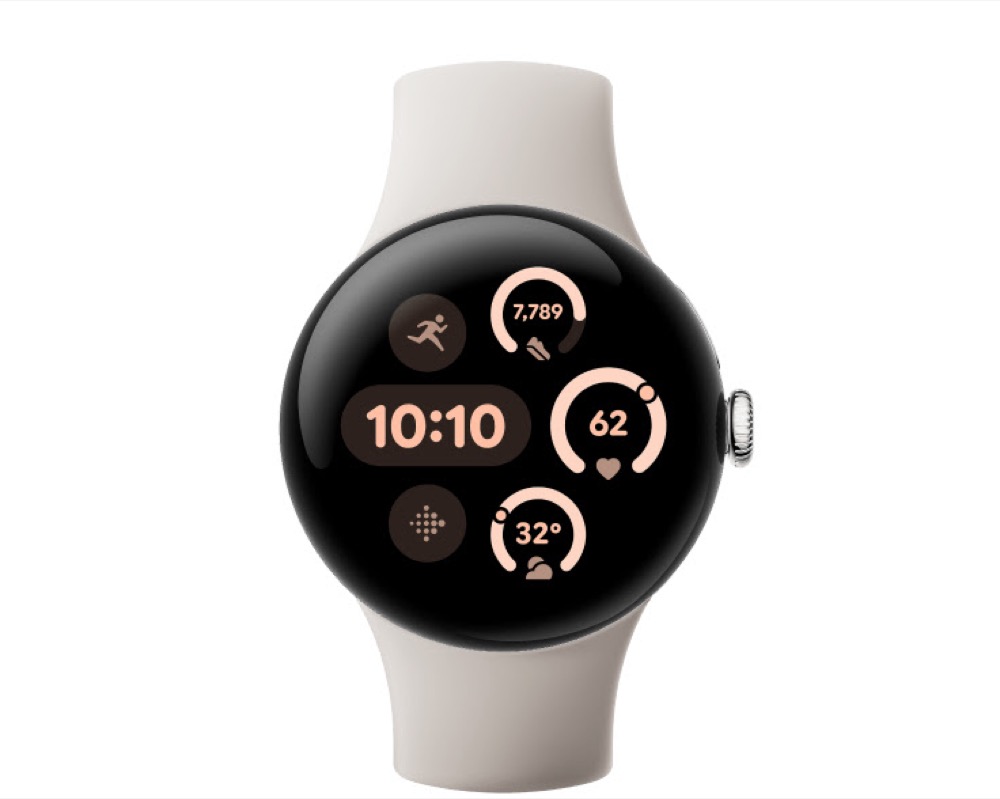 Google Pixel Watch 5 — band worn on the wrist
