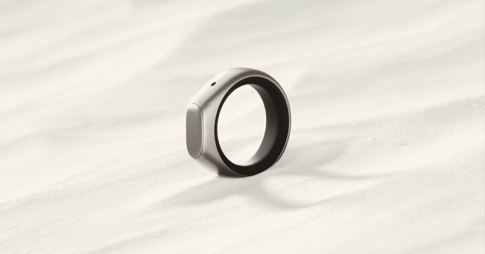 Sandbar Stream Ring — ring worn on the finger