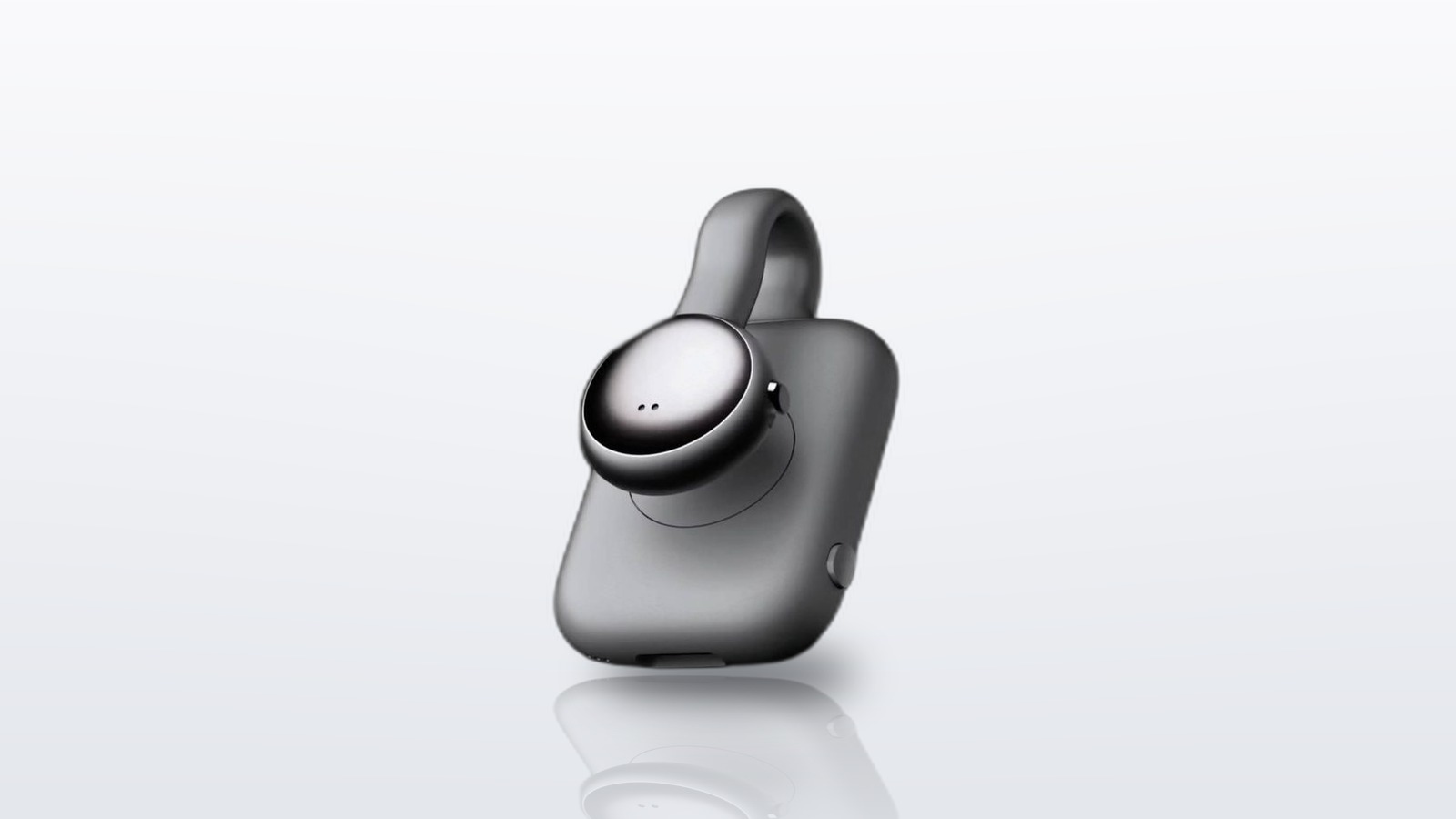 SwitchBot AI MindClip — pin worn on the collar clip