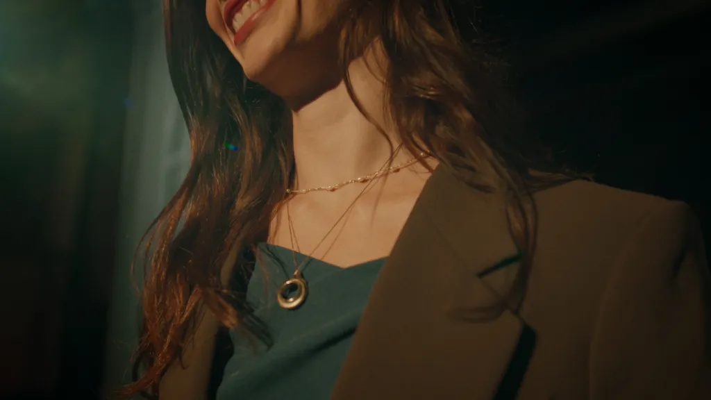 Taya Necklace — pendant worn on the neck